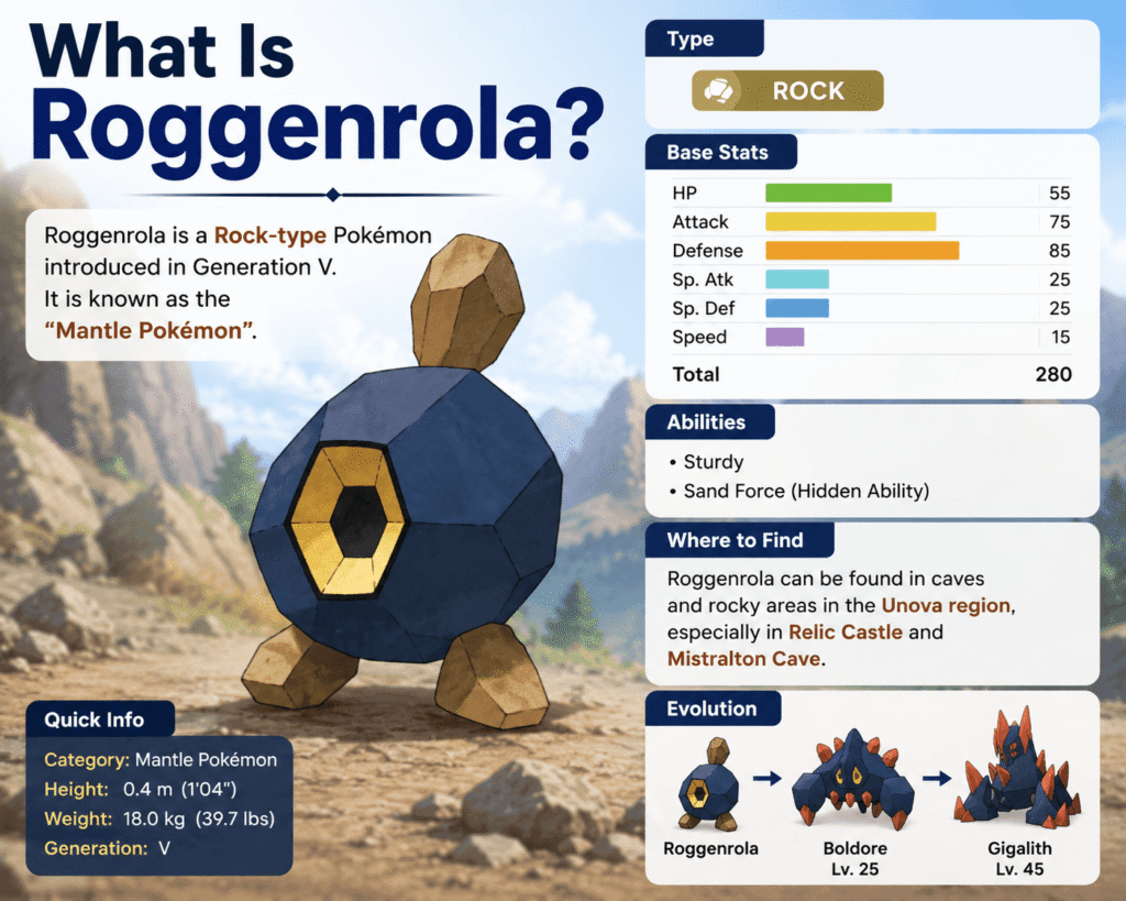 What Is Roggenrola?