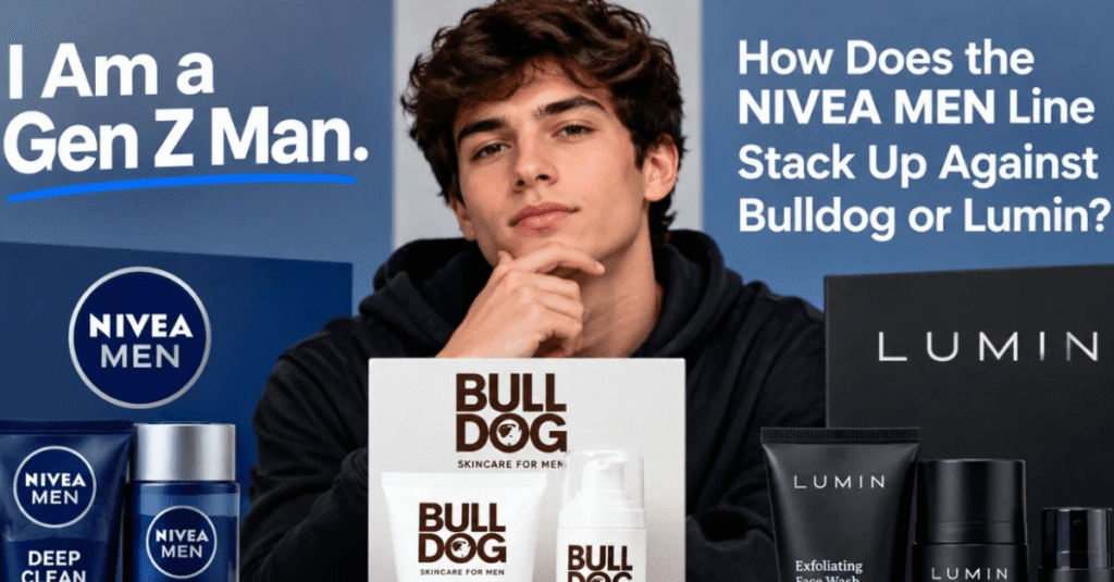 I Am a Gen Z Man. How Does the NIVEA MEN Line Stack Up Against Bulldog or Lumin?